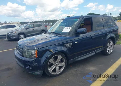 2012 Land Rover Range Rover Sport Hse из США, поврежденный, VIN SALSK2D42CA742404